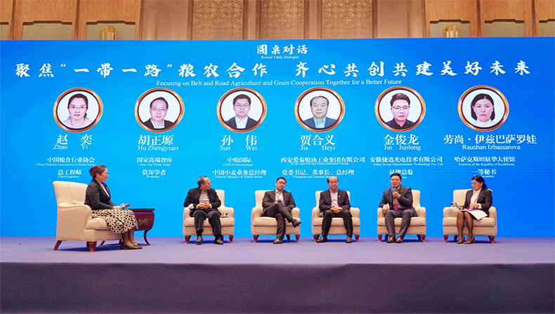 [Industry Leader] Jiexun Was Invited to Make a Report about Grain Technology in the “Belt and Road” Modern Agriculture and Grain Safety Development & Cooperation Summit Forum