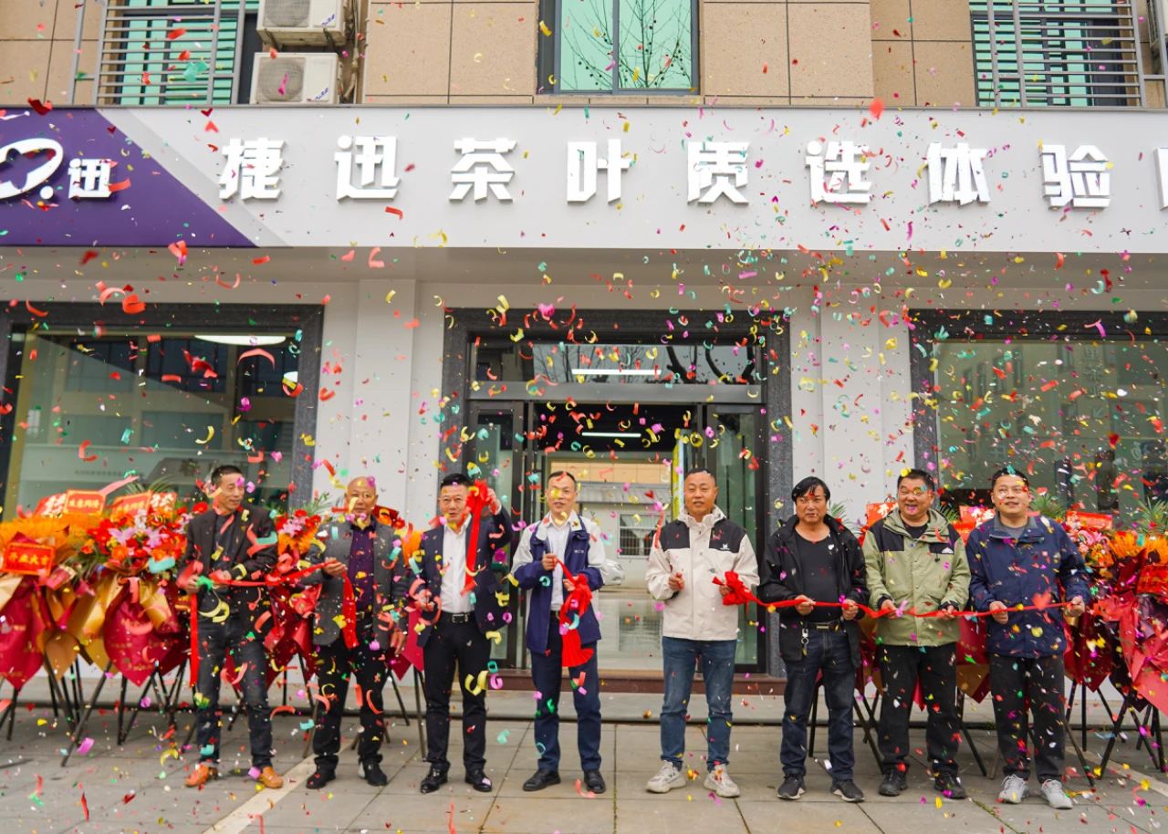 Jiexun Anji Tea Quality Sorting Experience Center Opens Today!
